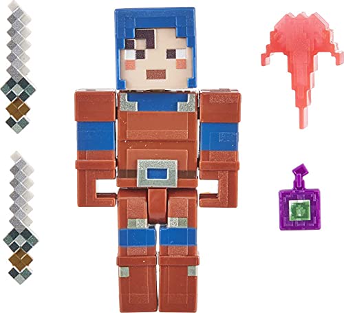 Minecraft Dungeons Figura de Juguete de 8cm Hex acción (Mattel GNC25)