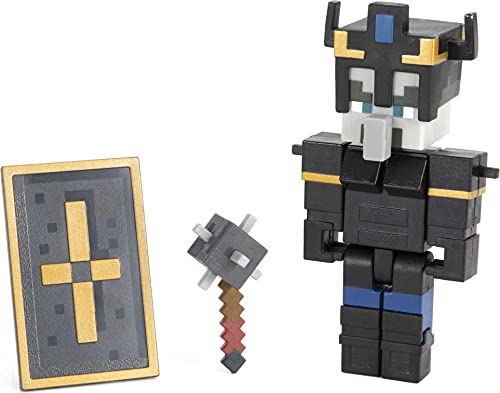 Minecraft Dungeons Illager Figura articulada de juguete, regalo para niños +6 años (Mattel GTT56)