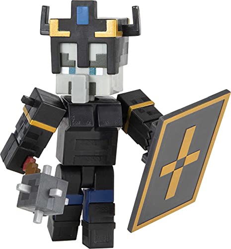 Minecraft Dungeons Illager Figura articulada de juguete, regalo para niños +6 años (Mattel GTT56)