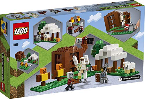 Minecraft Lego The Pillager Outpost 21159 | 303 Pieces Building Kit