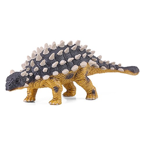 Mini Dinosaurio Saichania Modelo, Juguete Dinosaurio de Plástico Sólido para Niños Pequeños Niños Niñas Kids Figura Animal Regalo de Cumpleaños Party Favor Room Decor