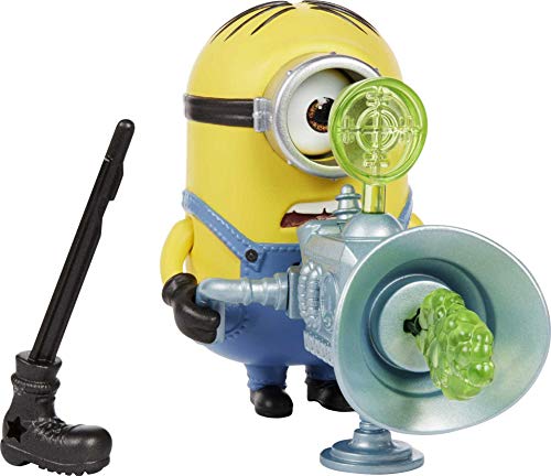 Minions Figuras traviesas y revoltosas STUART, BOOT CANNON (Mattel GMF04)