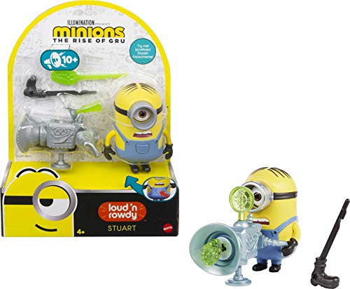 Minions Figuras traviesas y revoltosas STUART, BOOT CANNON (Mattel GMF04)