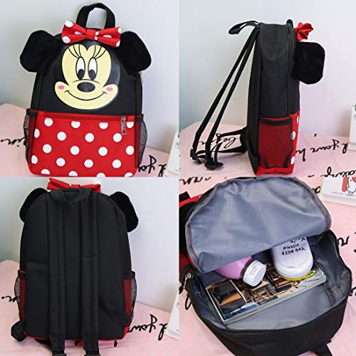 Minnie Mochila - ZSWQ Mochilas Escolares, Material Escolar Bolsos para Niños, Grande Capacidad Escuela O para Viajar