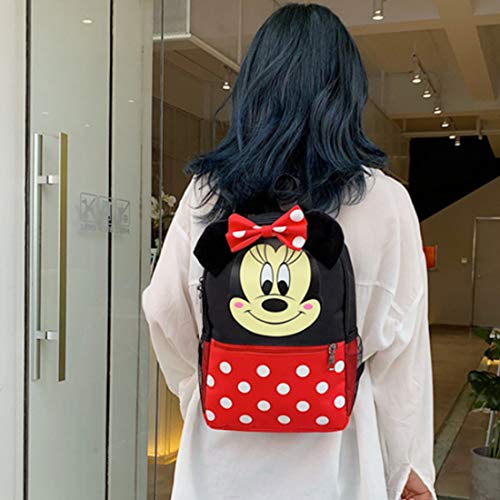 Minnie Mochila - ZSWQ Mochilas Escolares, Material Escolar Bolsos para Niños, Grande Capacidad Escuela O para Viajar