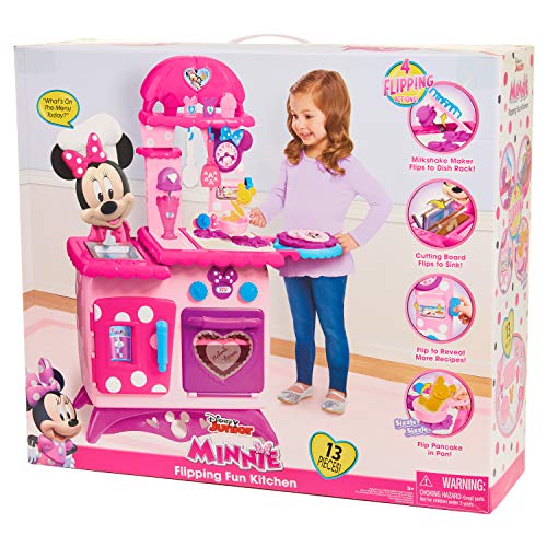 Minnie Mouse Bow-Tique Flipping Fun Play Cocina