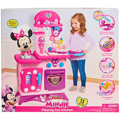 Minnie Mouse Bow-Tique Flipping Fun Play Cocina