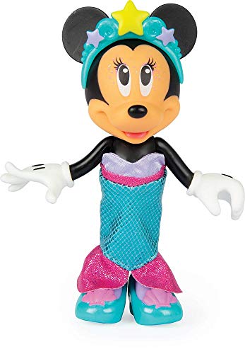 Minnie Mouse- Minnie Fashion Doll Sirena Juguete, Multicolor, Talla unica (China 1) , color/modelo surtido