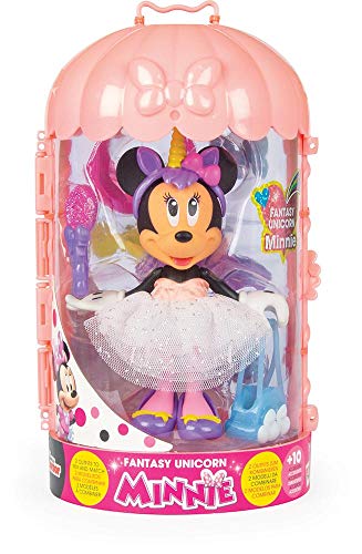 Minnie Mouse- Minnie Fashion Doll Unicornio Juguete, Color variado, Talla unica (China 1) , color/modelo surtido