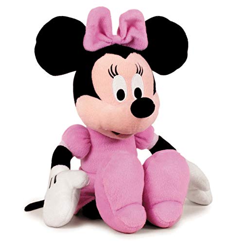 Minnie Mouse Minnie Peluche, Color Rosa (Famosa 760011896), Multicolor, 18 x 7 x 46