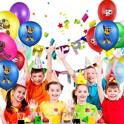 Miotlsy Decoración Cumpleaños Patrulla Canina Suministros Fiestas Globos Niños Cumpleaño 40 Piezas