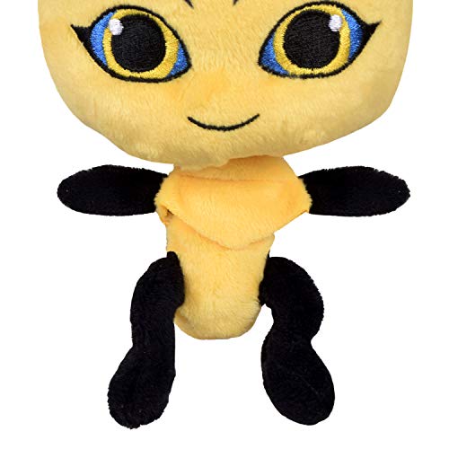 Miraculous P50694 Tales of Ladybug & Cat Noir-Queen Bee's Kwami Polen Peluche de Peluche de 15 cm (Bandai)