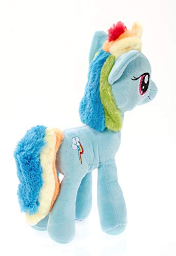 MLP My Little Pony Juguete Suave muñeco de Peluche pequeños Ponies 27 cm (Rainbow Dash)