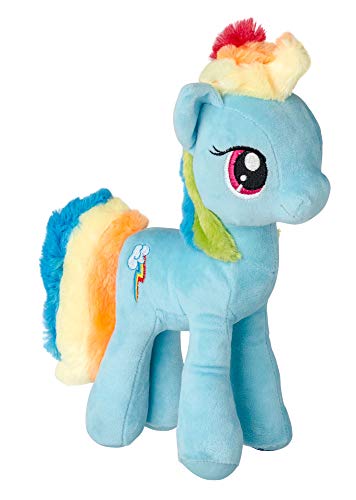 MLP My Little Pony Juguete Suave muñeco de Peluche pequeños Ponies 27 cm (Rainbow Dash)