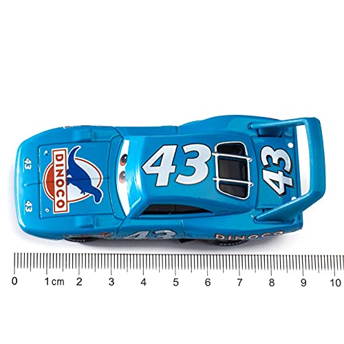 Modelo de Coche Cars Pixar Cars 3 rol El Rey Rayo Mcqueen Cruz Jackson Storm Mater Diecast Metal Aleación Modelo Coche Juguete Niños Regalo