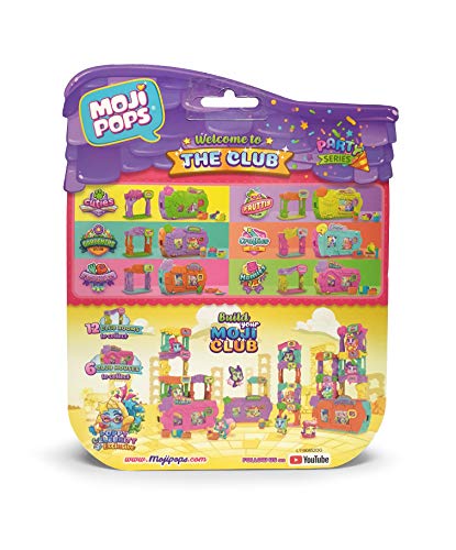 MOJIPOPS- Blister 4 Figuras coleccionables, Multicolor (Magic Box PMPPB416IN00)