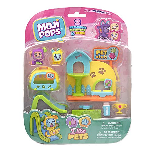 MojiPops I like Pets Serie 1 Figuras Coccionabs, color surtido, Talla Única (Magic Box PMPSB216IN10)