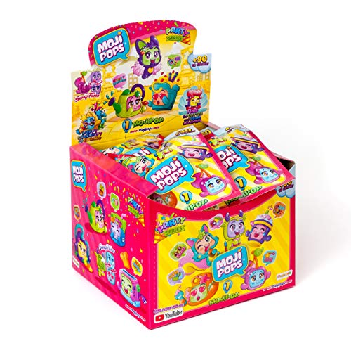 MojiPops Party - Display de 24 Figuras Coleccionables (PMPPD824IN00), con 1 Figura en cada Sobre