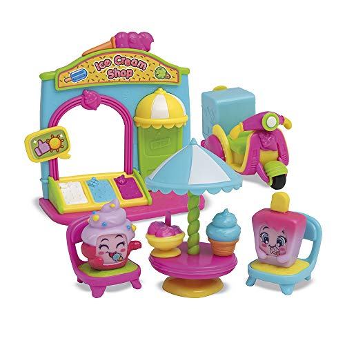 MOJIPOPS- Playset I Like Ice Cream Serie 1 Figuras coleccionables, Color surtido (Magic Box PMPSB216IN20)