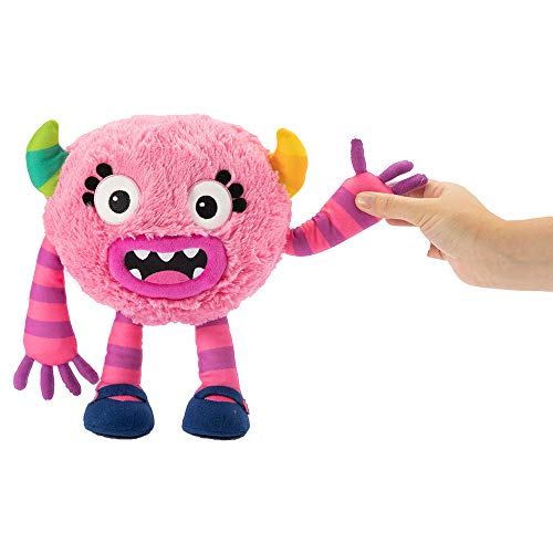 Momonsters Haha - Peluche Musical, Color Rosa Multicolor TO31000