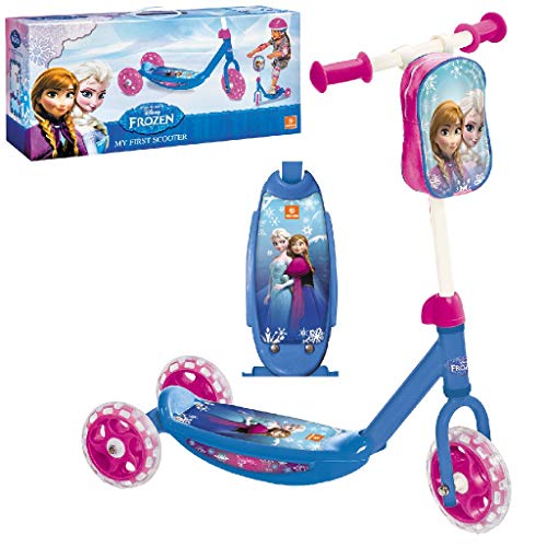 Mondo-28222 Disney Patinete 3 Ruedas Frozen, Multicolor, 57.5 x 25.7 x 60 cm (28222)