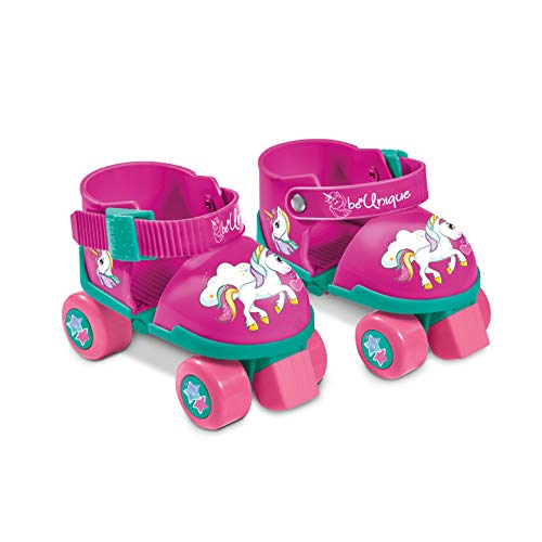 Mondo-28511 Unicorn Bolsa Patines+protección Unicornios T/22-29, Color Rosa (28511)