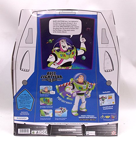 Mondo Motors 25132 - Toy Story - Figura de Buzz Lightyear (Versión en Español)