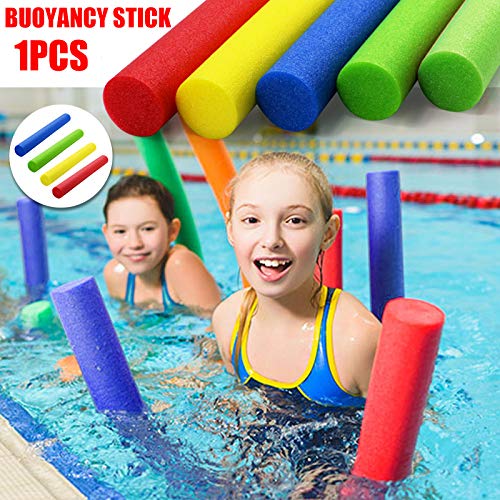 Monkys Nadar Noodles Espuma para Piscina 59 Pulgadas Woggle Noodle Flotador Ayuda aeróbicos Deportes acuáticos Juguete para niños y Adultos