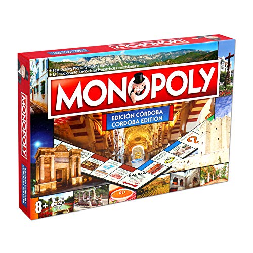 Monopoly de Córdoba - Juego de Mesa de las Propiedades Inmobiliarias - Versión bilingüe en Castellano e Inglés