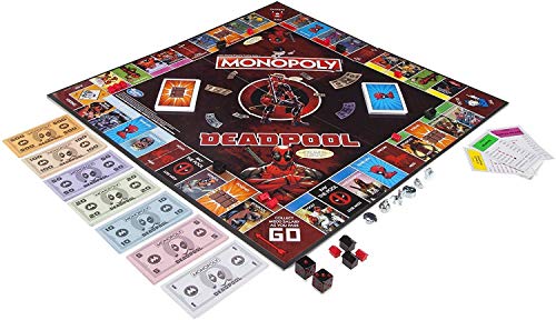 Monopoly Deadpool Marvel Heroes - Juego de mesa [versión francesa]