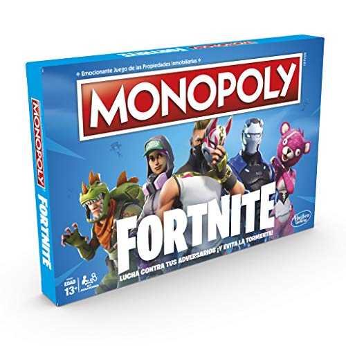 Monopoly Fortnite (Versión Española), Multicolor, Talla Única (Hasbro E6603105)