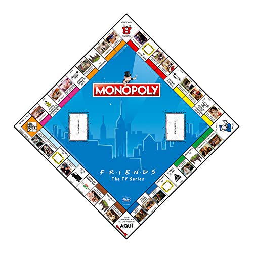 Monopoly Friends - Juego de Mesa de las Propiedades Inmobiliarias - Edición en Español