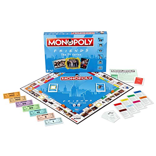 Monopoly Friends - Juego de Mesa de las Propiedades Inmobiliarias - Edición en Español