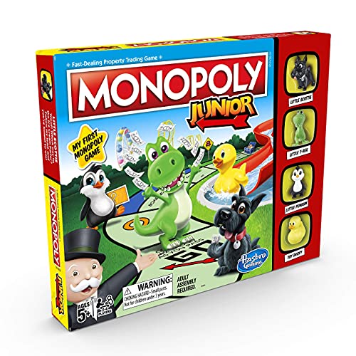 Monopoly Juego de Mesa Junior (en inglés)