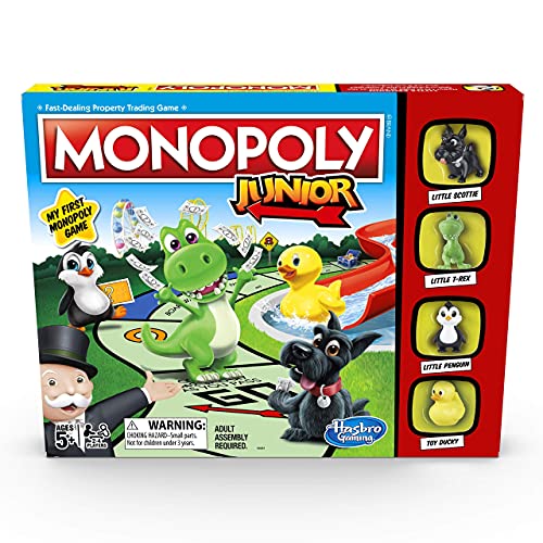 Monopoly Juego de Mesa Junior (en inglés)