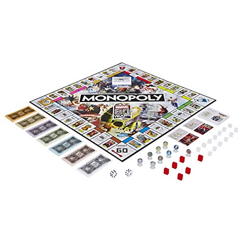 Monopoly Marvel 80 ANS Comics - Juego de Mesa (versión Francesa)