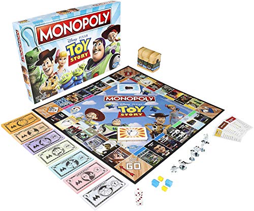 Monopoly Toy Story - Juego de Mesa para Familia y niños Mayores de 8 años