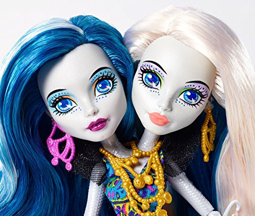 Monster High DHB47) Mattel - Muñeca, Monstruitas de profundidades, marinas inseparables , color/modelo surtido