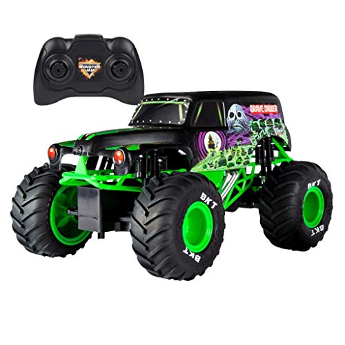 Monster Jam Camión de Control Remoto Oficial de Grave Digger Escala 1:15 para Edades de 3 años en adelante