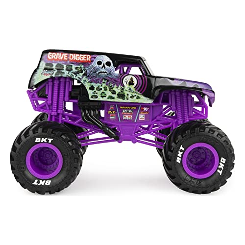 Monster Jam- MNJ VHC 1t24 DieCast Grave Digger C9 GBL (Spin Master 6060880)