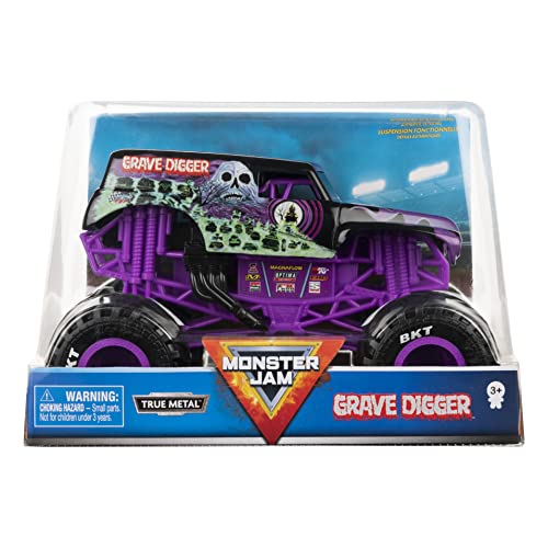 Monster Jam- MNJ VHC 1t24 DieCast Grave Digger C9 GBL (Spin Master 6060880)