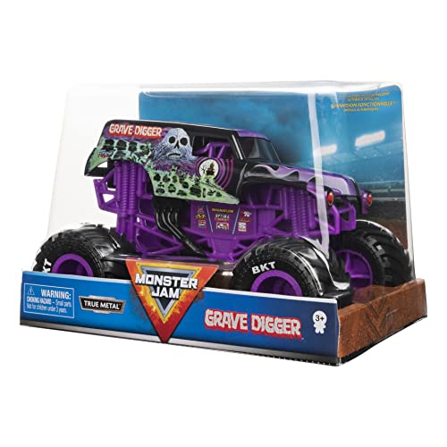 Monster Jam- MNJ VHC 1t24 DieCast Grave Digger C9 GBL (Spin Master 6060880)