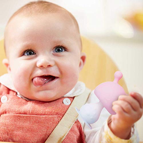 Mordedor De Silicona Bebe,Mordedor del Chupete Alivio Suave del Dolor De La Dentición del Bebé Juguete para La Dentición del Bebé para Niños Pequeños