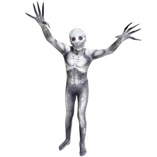 Morphsuits Disfraz infantil diseño de monstruo de leyenda urbana, talla grande, 122 a 137 cm, 10 a 12 años