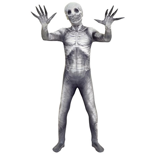 Morphsuits Disfraz infantil diseño de monstruo de leyenda urbana, talla grande, 122 a 137 cm, 10 a 12 años