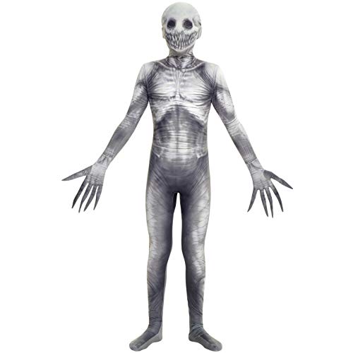 Morphsuits Disfraz infantil diseño de monstruo de leyenda urbana, talla grande, 122 a 137 cm, 10 a 12 años