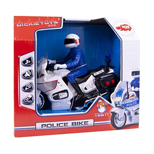 Moto Mossos de 15cm con luz y sonido (Dickie 1152004) , color/modelo surtido