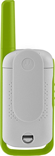 Motorola T42 Triple Talk About – Aparatos de Radio (Juego de 3, PMR446, 16 Canales, Alcance 4 Km) Multicolor