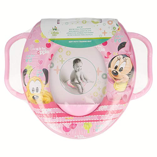 Mouse-39971 Minnie Mouse-Mini wc con asas (Stor 39971), color rosado, Mediano