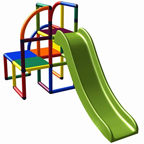 move and stic Olaf Área de Juegos Torre de Escalada con Tobogán para Niño Pequeño para Habitación Infantil Sala de Juegos o Jardín